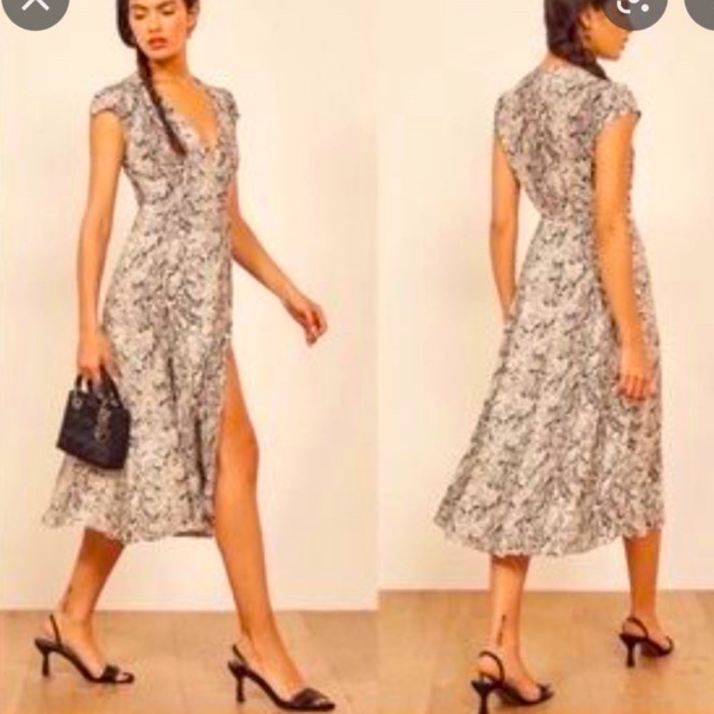 Reformation Carina dress - rattlesnake